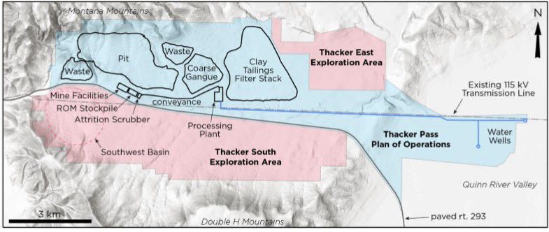Thacker Pass - Map